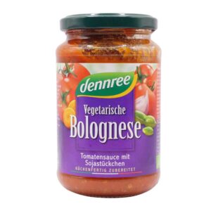 dennree vegetáriánus bolognai szósz szójadarabokkal