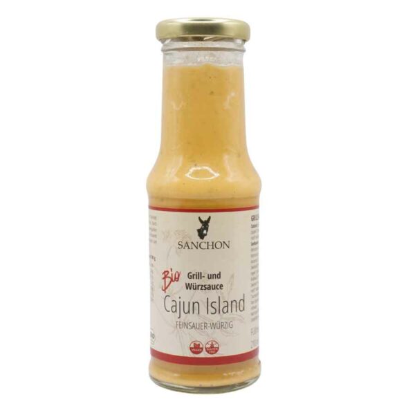 sanchon bio grill és kolbász szósz cajun island