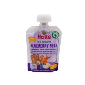 holle blueberry bear bio áfonya alma banán joghurt ital