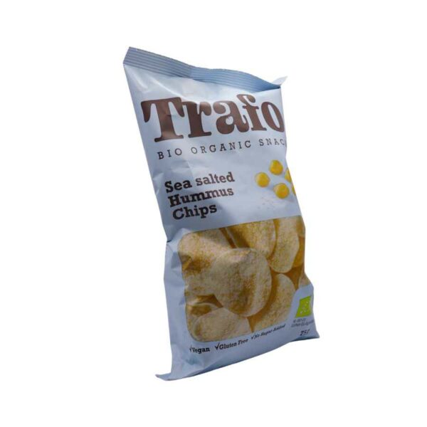 Trafo bio sós hummusz chips