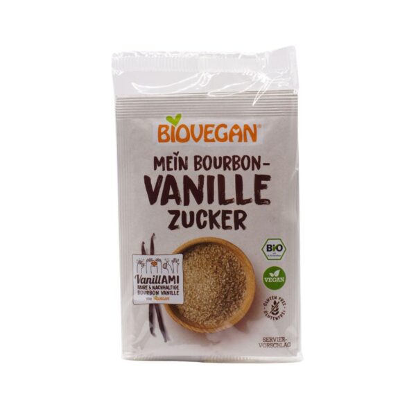 biovegan bio bourbon vaníliás cukor